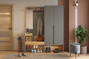 БАСКО Прихожая К1 (графит) в Тарко-Сале - tarko-sale.mebel24.online | фото
