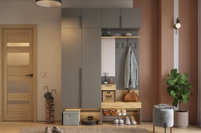 БАСКО Прихожая К5 (графит) в Тарко-Сале - tarko-sale.mebel24.online | фото