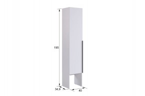 БАСКО Прихожая (модульная) белое дерево в Тарко-Сале - tarko-sale.mebel24.online | фото 7