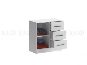 БАСЯ Спальный гарнитур (модульная) ЛДСП (белый) в Тарко-Сале - tarko-sale.mebel24.online | фото 3