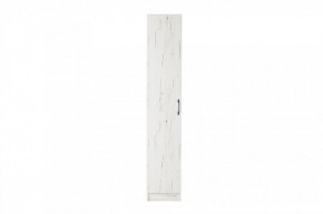 БЕАТРИС Шкаф Соло (дуб крафт белый/антрацит) в Тарко-Сале - tarko-sale.mebel24.online | фото
