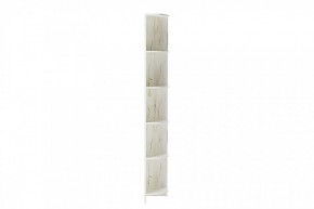 БЕАТРИС Шкаф торцевой (дуб крафт белый/антрацит) в Тарко-Сале - tarko-sale.mebel24.online | фото 2