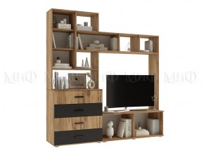 БЕЛЛА Гостиная (модульная) графит в Тарко-Сале - tarko-sale.mebel24.online | фото 4