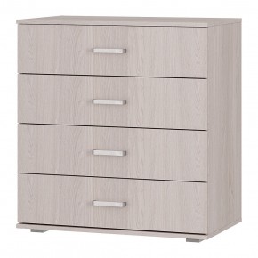 БЕЛЛА Комод КМ-02 (ясень белый) в Тарко-Сале - tarko-sale.mebel24.online | фото