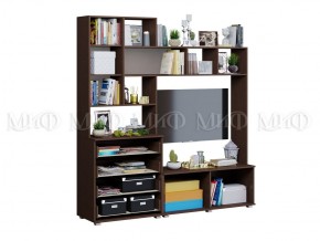 БЕЛЛА Центральная секция (венге/дуб беленый) в Тарко-Сале - tarko-sale.mebel24.online | фото