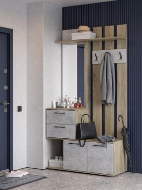 Бостон Прихожая (модульная) в Тарко-Сале - tarko-sale.mebel24.online | фото 2