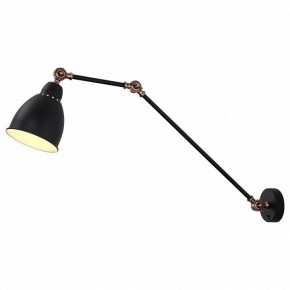 Бра Arte Lamp Braccio A2055AP-1BK в Тарко-Сале - tarko-sale.mebel24.online | фото