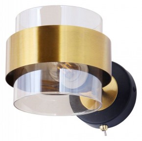 Бра Arte Lamp Carlo A8205AP-1BK в Тарко-Сале - tarko-sale.mebel24.online | фото
