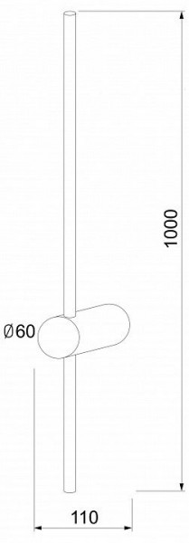 Бра Elektrostandard Cane a061491 в Тарко-Сале - tarko-sale.mebel24.online | фото 3