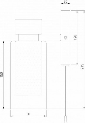 Бра Eurosvet Amado 70115/1 белый в Тарко-Сале - tarko-sale.mebel24.online | фото 3