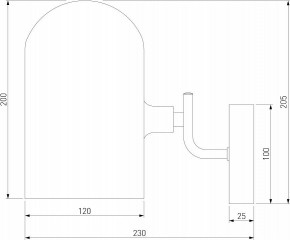 Бра Eurosvet Bambola 60157/1 латунь в Тарко-Сале - tarko-sale.mebel24.online | фото 4