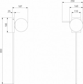 Бра Eurosvet Fredo 40033/1 латунь в Тарко-Сале - tarko-sale.mebel24.online | фото 3
