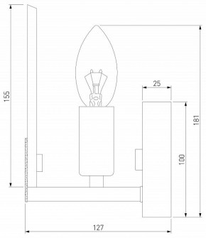 Бра Eurosvet Marble 60158/1 латунь в Тарко-Сале - tarko-sale.mebel24.online | фото 3