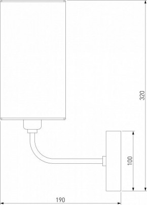 Бра Eurosvet Purezza 60128/1 золото в Тарко-Сале - tarko-sale.mebel24.online | фото 4