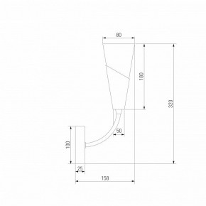 Бра Eurosvet Rhyton 60167/1 никель в Тарко-Сале - tarko-sale.mebel24.online | фото 6