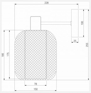 Бра Eurosvet Voile 30192/1 золото в Тарко-Сале - tarko-sale.mebel24.online | фото 4