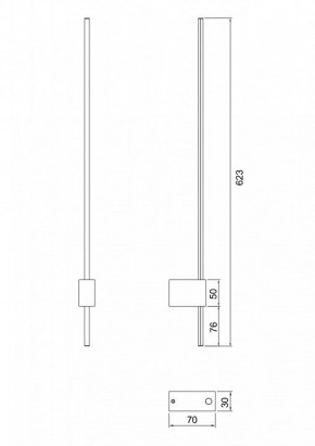 Бра Maytoni Pars C070WL-L6GB3K в Тарко-Сале - tarko-sale.mebel24.online | фото 3
