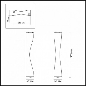 Бра Odeon Light Anika 4292/10WL в Тарко-Сале - tarko-sale.mebel24.online | фото 6