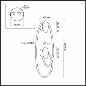 Бра Odeon Light Corda 4391/30WL в Тарко-Сале - tarko-sale.mebel24.online | фото 4