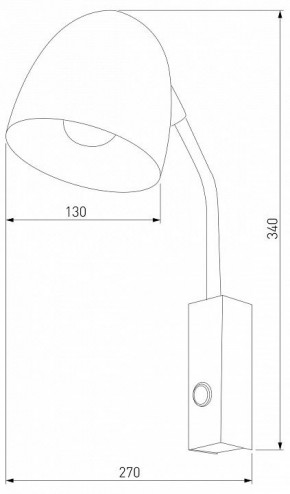 Бра TK Lighting Soho 4167 Soho Black в Тарко-Сале - tarko-sale.mebel24.online | фото 2