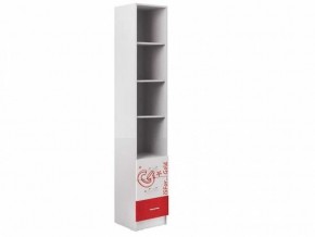ВЕГА АЛФАВИТ Детская (модульная) Белый/Красный в Тарко-Сале - tarko-sale.mebel24.online | фото 9