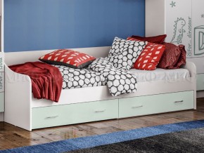 ВЕГА АЛФАВИТ Детская (модульная) Белый/Мята в Тарко-Сале - tarko-sale.mebel24.online | фото 3