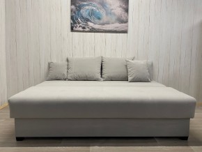 Диван Комфорт-1 (НПБ) велюр Luma 13 св.серый в Тарко-Сале - tarko-sale.mebel24.online | фото 3