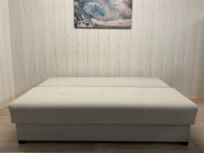 Диван Комфорт-1 (НПБ) велюр Luma 13 св.серый в Тарко-Сале - tarko-sale.mebel24.online | фото 4