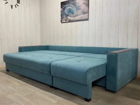 Диван Комфорт-6 модульный 3+1К (НПБ+МДФ) велюр Monaco 15 в Тарко-Сале - tarko-sale.mebel24.online | фото 4