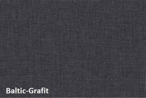 Диван-кровать Комфорт ЛАЙТ без подлокотников  (2 подушки) BALTIC Grafit в Тарко-Сале - tarko-sale.mebel24.online | фото 3