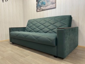 Диван Престиж-15 (НПБ+МДФ) велюр Sensey bottle green в Тарко-Сале - tarko-sale.mebel24.online | фото 3