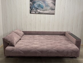 Диван Престиж-15 (НПБ+МДФ) велюр Sensey Elderberry в Тарко-Сале - tarko-sale.mebel24.online | фото 3