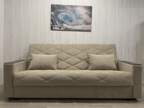 Диван Престиж-15 (НПБ+МДФ) велюр Sensey moonlight в Тарко-Сале - tarko-sale.mebel24.online | фото 2