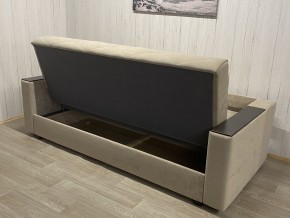 Диван Престиж-15 (НПБ+МДФ) велюр Sensey moonlight в Тарко-Сале - tarko-sale.mebel24.online | фото 5