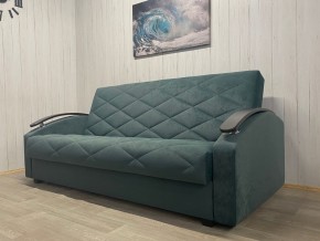 Диван Престиж-16 (НПБ+МДФ) велюр Sensey bottle green в Тарко-Сале - tarko-sale.mebel24.online | фото 4