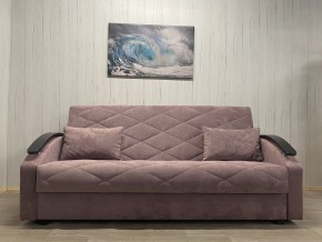 Диван Престиж-16 (НПБ+МДФ) велюр Sensey Elderberry в Тарко-Сале - tarko-sale.mebel24.online | фото