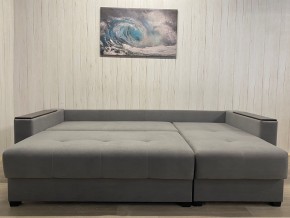 Диван угловой Комфорт-3 (НПБ+МДФ) велюр Galaxy Lite 26 в Тарко-Сале - tarko-sale.mebel24.online | фото 4
