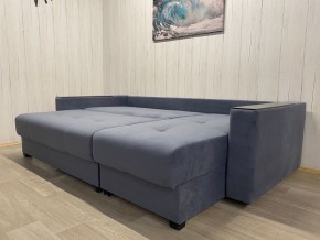 Диван угловой Комфорт-3 (НПБ+МДФ) велюр Monaco 13 в Тарко-Сале - tarko-sale.mebel24.online | фото 4