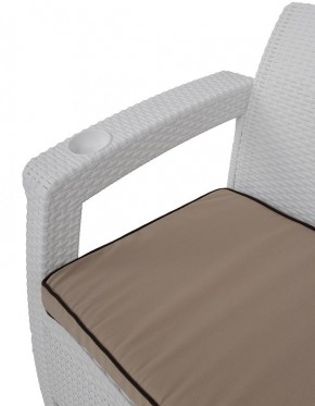 Диван Yalta Premium Sofa 2 Set (Ялта) белый (+подушки под спину) в Тарко-Сале - tarko-sale.mebel24.online | фото 2
