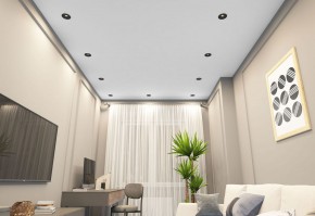 DK2120-BK Встраиваемый светильник, IP 20, 50 Вт, GU10, черный, алюминий в Тарко-Сале - tarko-sale.mebel24.online | фото 2
