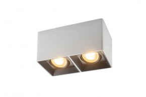 DK3035-WB Светильник накладной IP 20, 10 Вт, GU5.3, LED, белый/черный, пластик в Тарко-Сале - tarko-sale.mebel24.online | фото 1