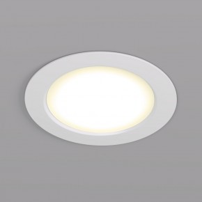 DK3048-WH Встраиваемый светильник, IP 20, 7Вт, LED, белый, пластик в Тарко-Сале - tarko-sale.mebel24.online | фото 1