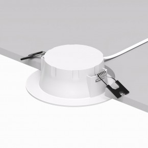 DK3048-WH Встраиваемый светильник, IP 20, 7Вт, LED, белый, пластик в Тарко-Сале - tarko-sale.mebel24.online | фото 2