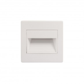 DK3050-WH Светильник встраиваемый в стену, IP 20, LED 3000, 1 Вт, белый, пластик в Тарко-Сале - tarko-sale.mebel24.online | фото 3