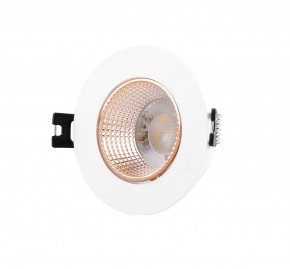 DK3061-WBR Встраиваемый светильник, IP 20, 10 Вт, GU5.3, LED, белый/бронзовый, пластик в Тарко-Сале - tarko-sale.mebel24.online | фото 1