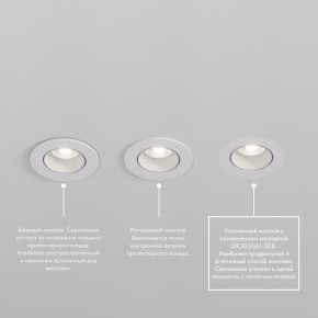 DK3061-WBR Встраиваемый светильник, IP 20, 10 Вт, GU5.3, LED, белый/бронзовый, пластик в Тарко-Сале - tarko-sale.mebel24.online | фото 4