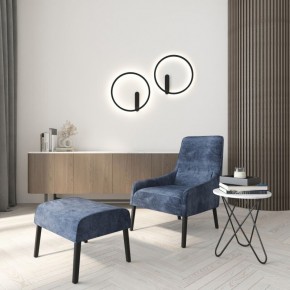 DK5035-BK Бра ROUND со светодиодом, IP20, 24W, 3000/4000/6500K, черный, алюминий в Тарко-Сале - tarko-sale.mebel24.online | фото 8