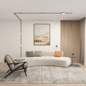 DK5072-DN Бра SHINE WALL со светодиодом, D104*H68, IP20, 3000К, 3W, RA?90, темный никель, алюминий в Тарко-Сале - tarko-sale.mebel24.online | фото 5