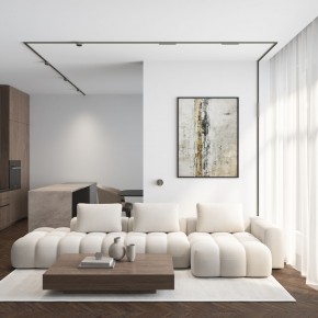 DK5072-DN Бра SHINE WALL со светодиодом, D104*H68, IP20, 3000К, 3W, RA?90, темный никель, алюминий в Тарко-Сале - tarko-sale.mebel24.online | фото 6