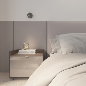 DK5072-DN Бра SHINE WALL со светодиодом, D104*H68, IP20, 3000К, 3W, RA?90, темный никель, алюминий в Тарко-Сале - tarko-sale.mebel24.online | фото 9